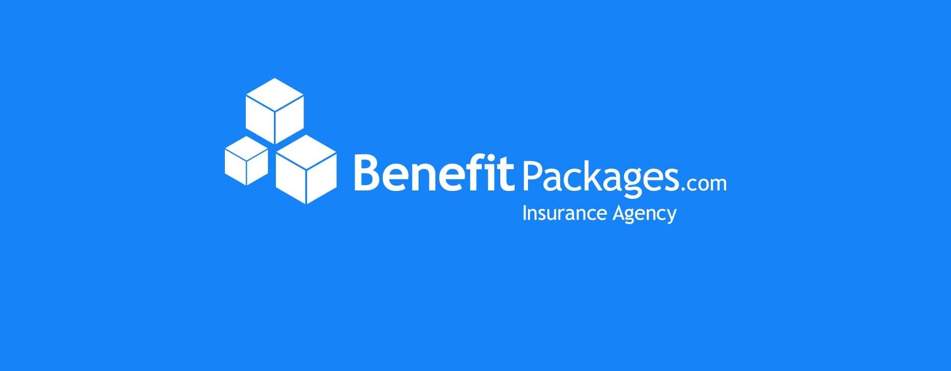 Insurance agency logo with cubes