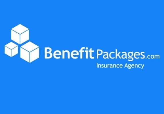 Insurance agency logo with cubes